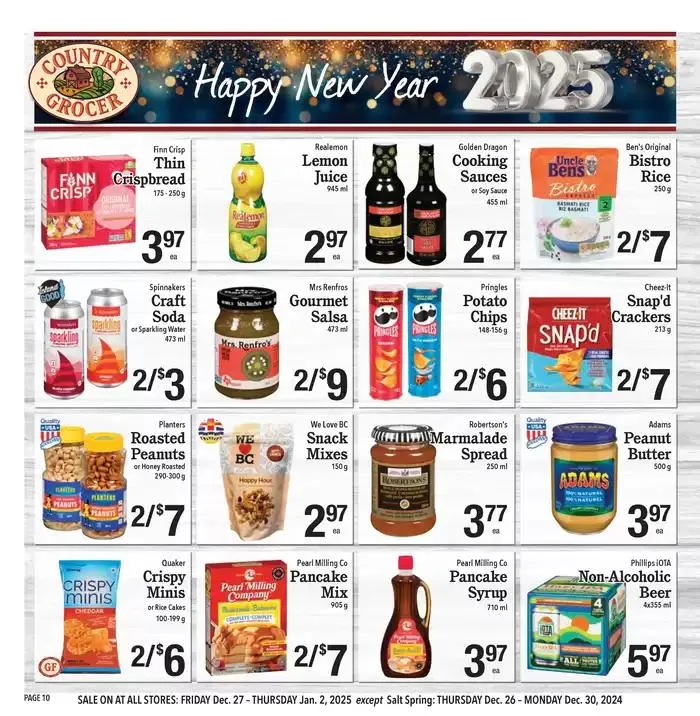 Great offer for all customers from December 26 to January 9 2025 - flyer page 10