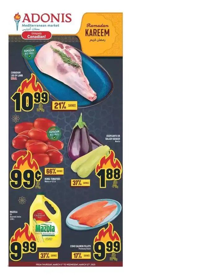 Great discounts on selected products from March 6 to March 12 2025 - flyer page 1