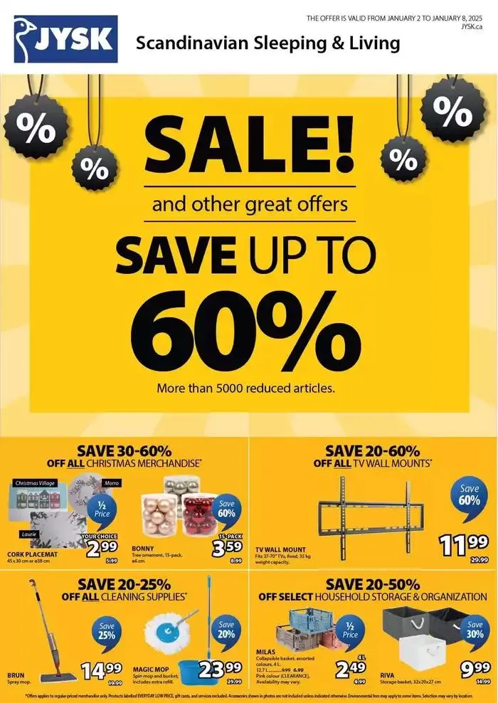 This week's offer Flyer from January 3 to January 10 2025 - flyer page 1