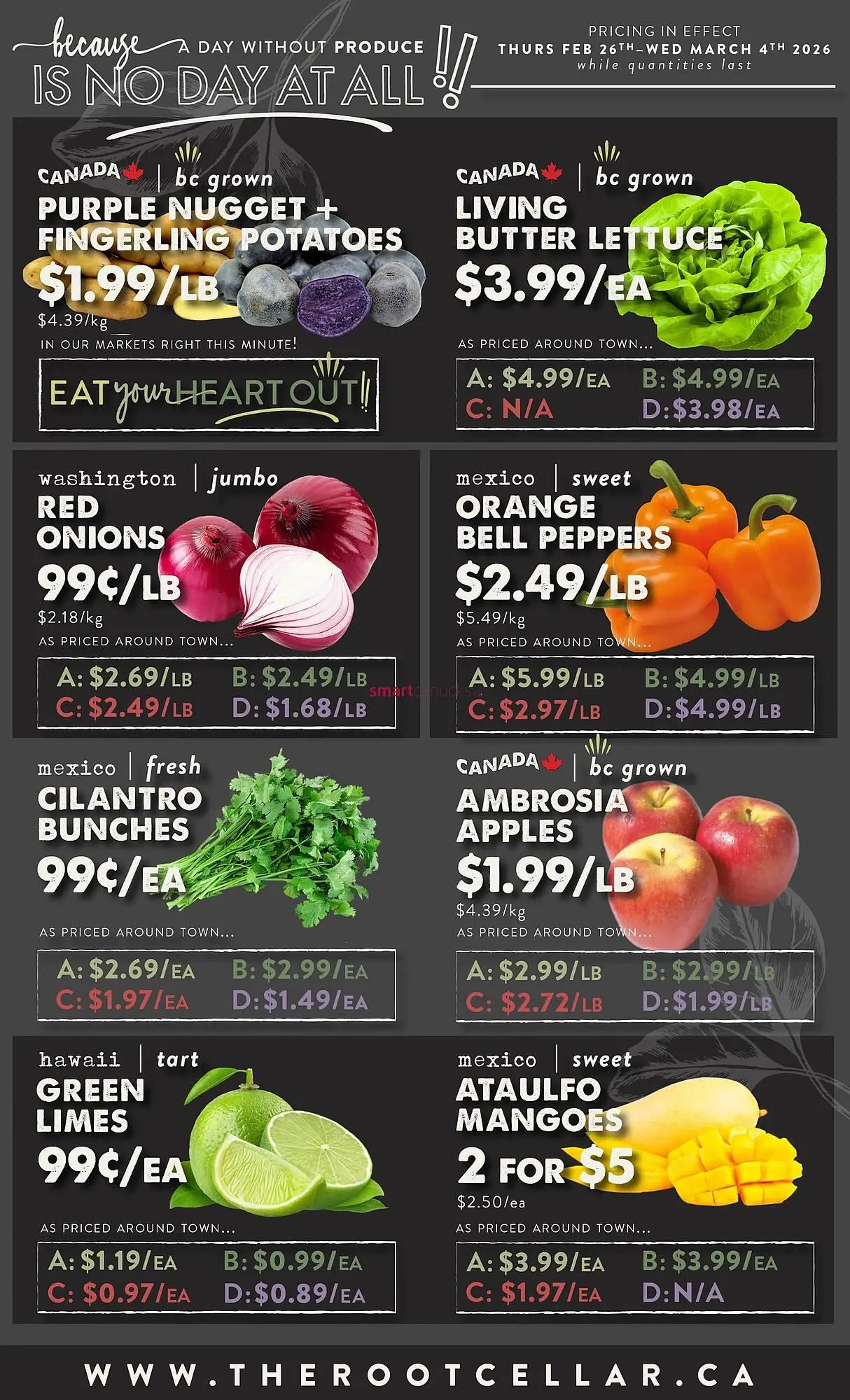 The Root Cellar flyer from February 26 to March 4 2026 - flyer page 2