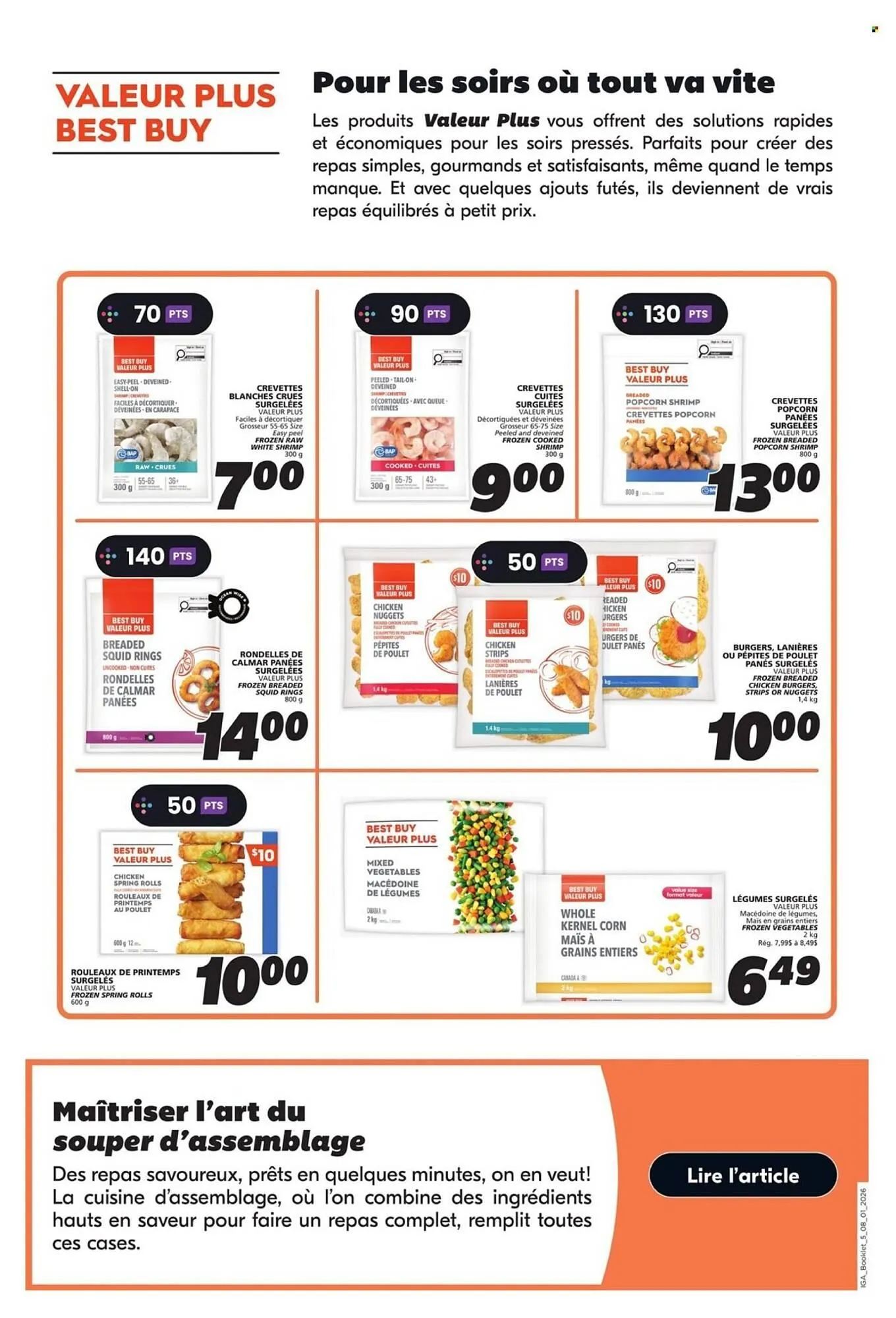 IGA flyer from January 8 to January 14 2026 - flyer page 5