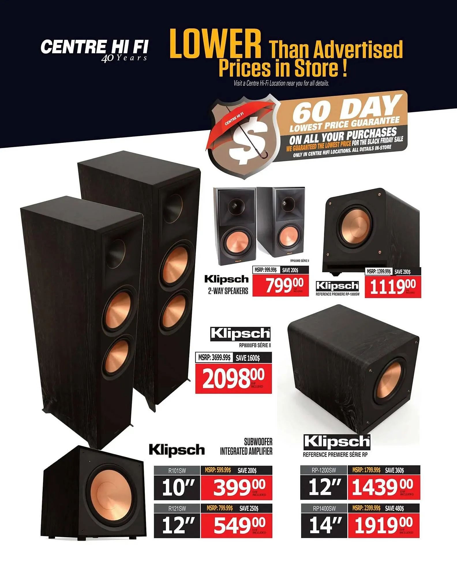 Centre Hi-Fi flyer from October 31 to November 6 2025 - flyer page 55