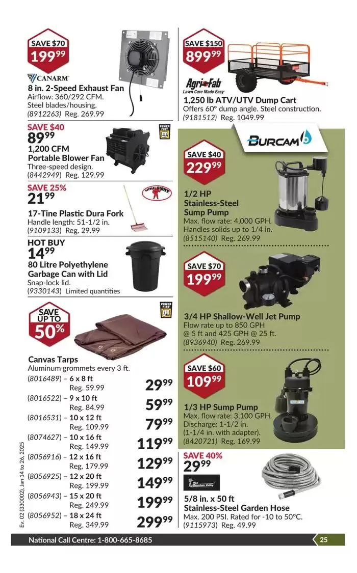 National Sale from January 14 to January 26 2025 - flyer page 30