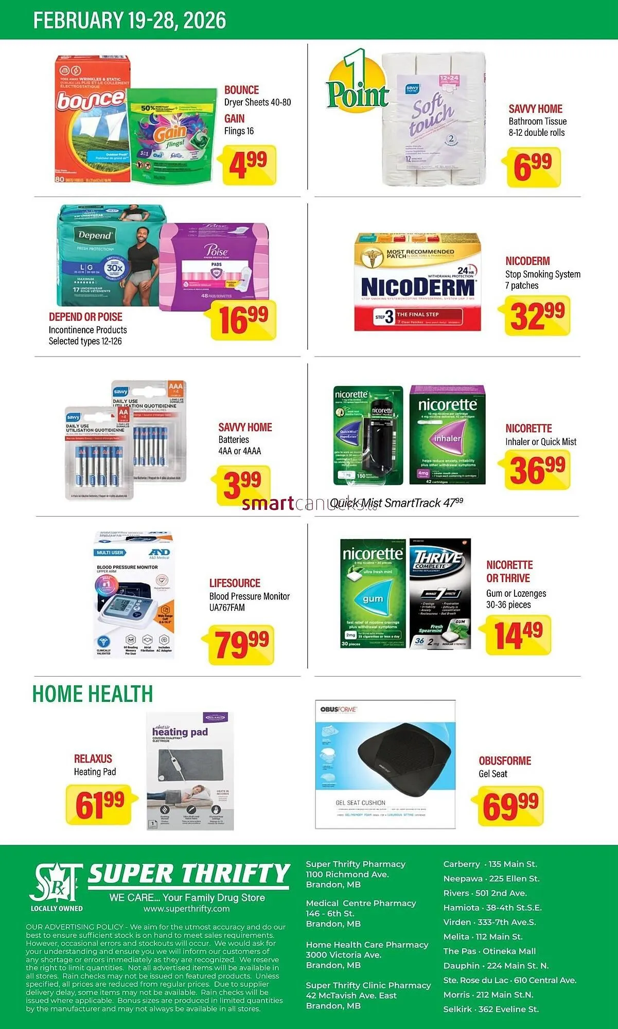 Super Thrifty flyer from February 19 to February 28 2026 - flyer page 5