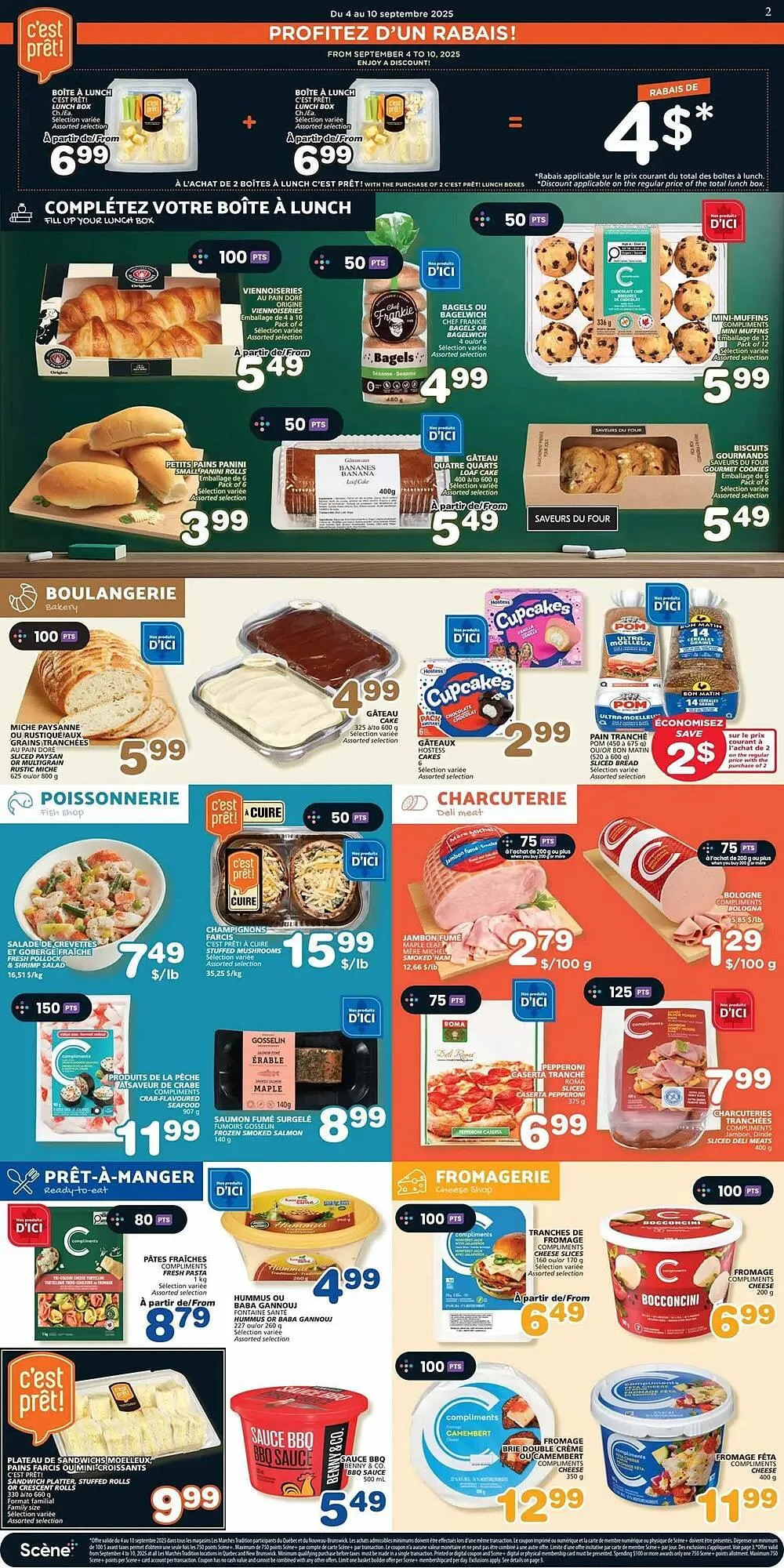 Marches Tradition flyer from September 3 to September 10 2025 - flyer page 3