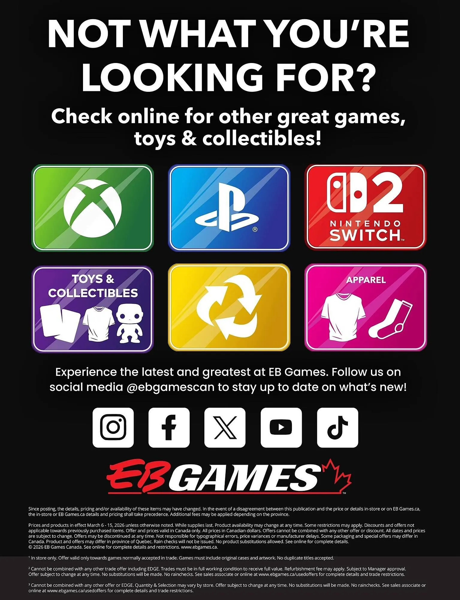 EB Games flyer from March 6 to March 15 2026 - flyer page 10