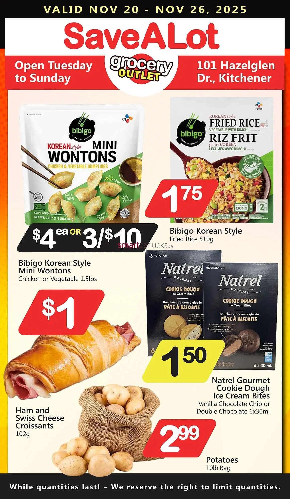 Save on Foods flyer from November 20 to November 27 2025 - flyer page 1