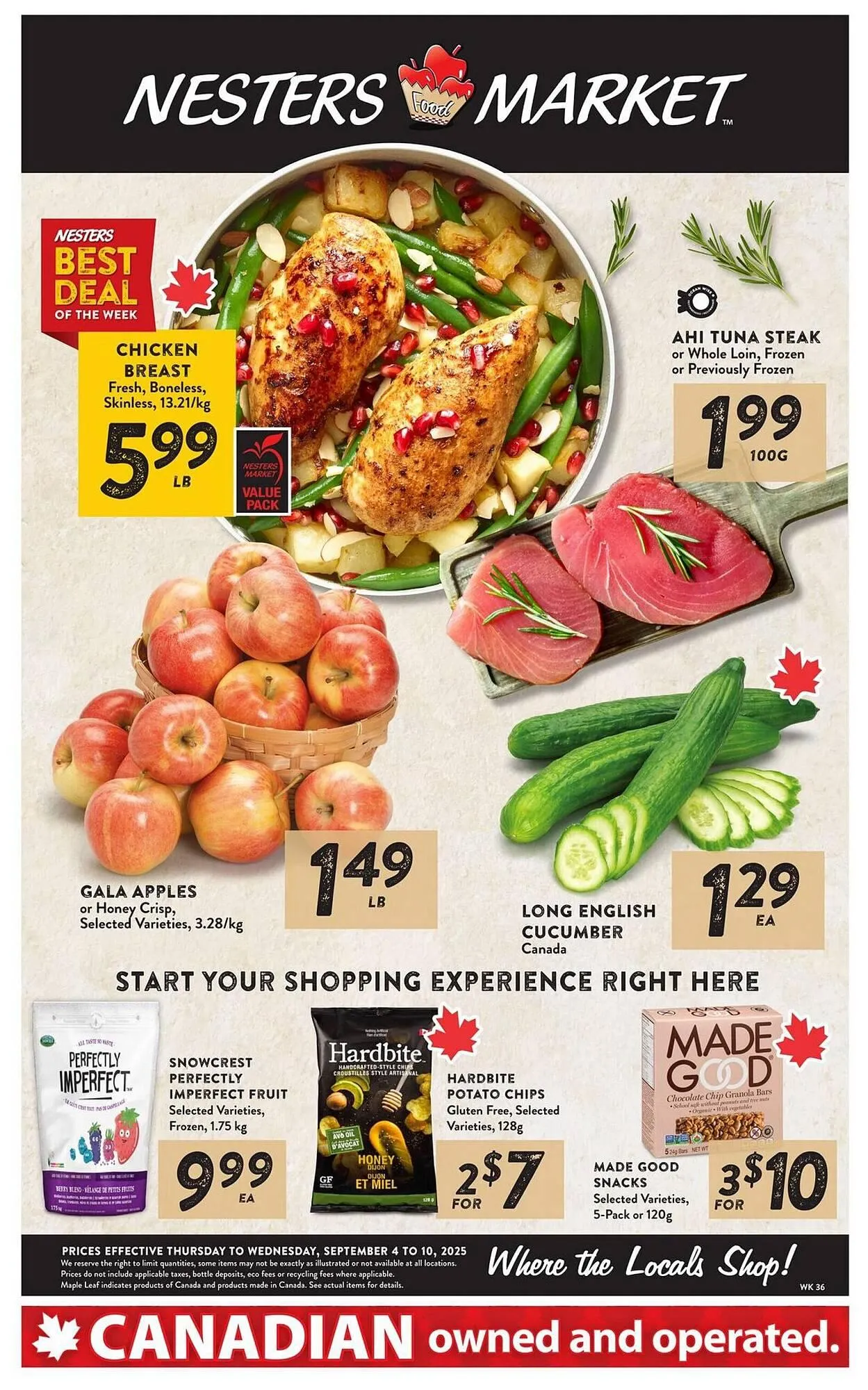 Nesters Market flyer from September 5 to September 11 2025 - flyer page 1