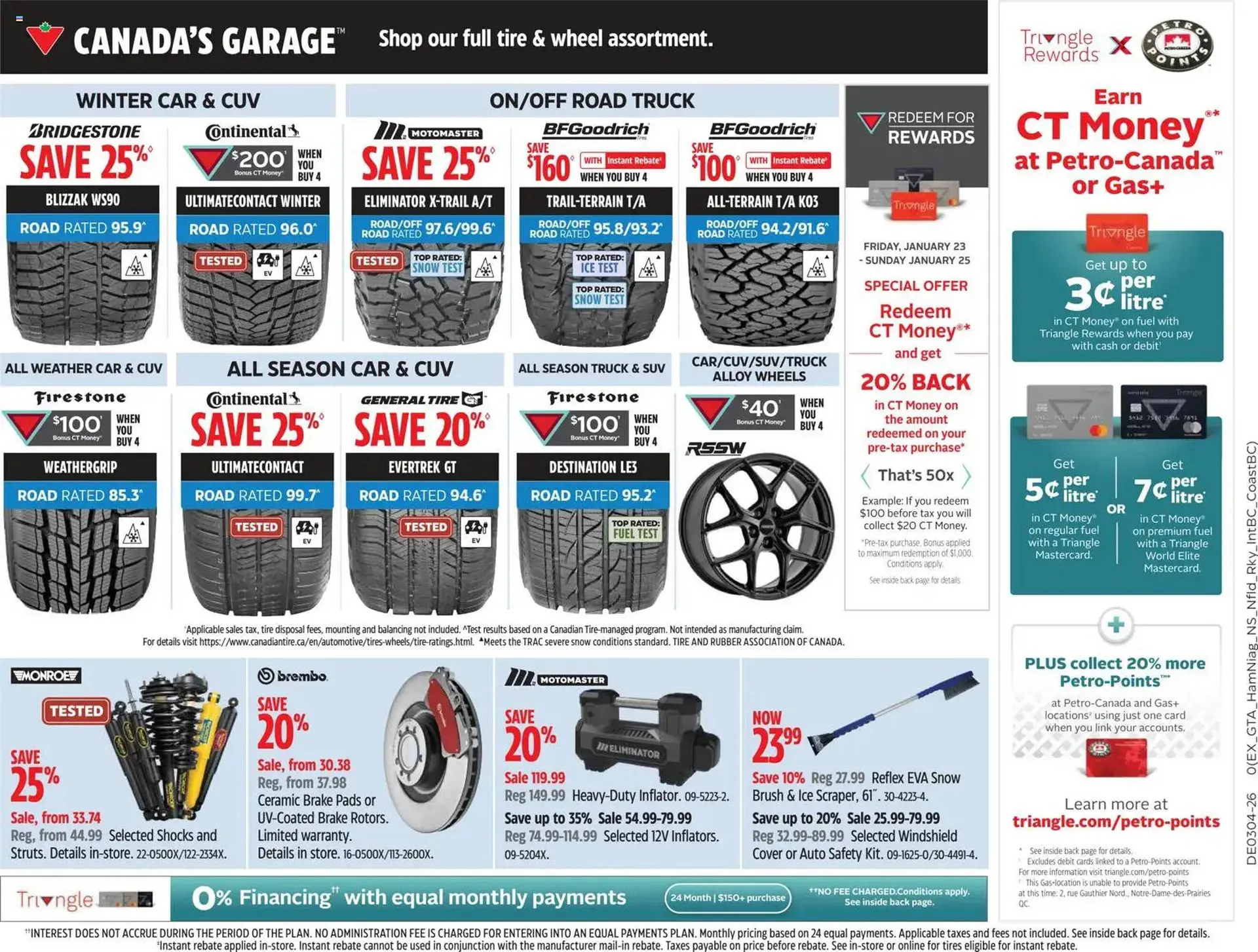 Canadian Tire flyer from January 22 to January 28 2026 - flyer page 12