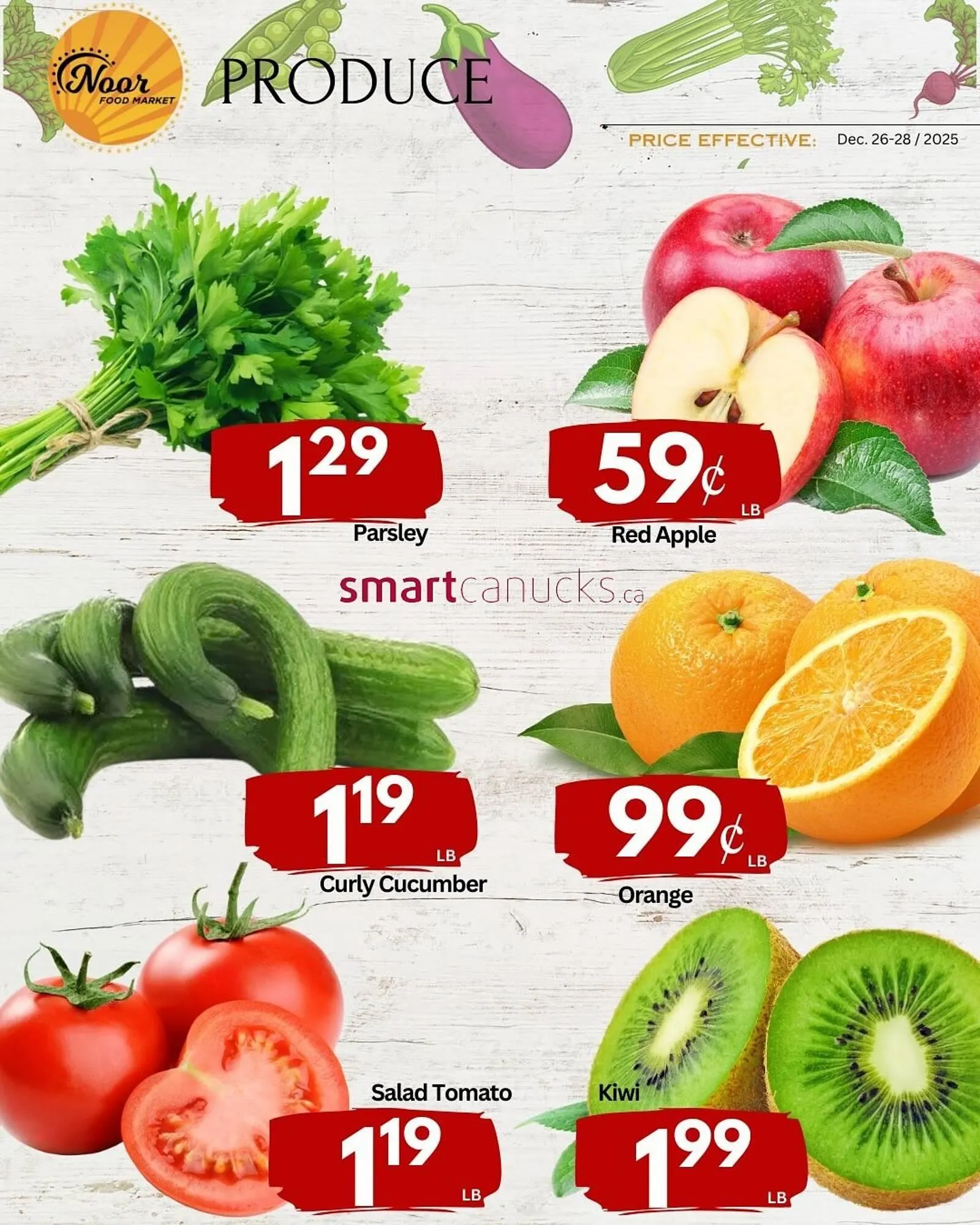 Noor Food Market flyer from December 26 to January 1 2026 - flyer page 2