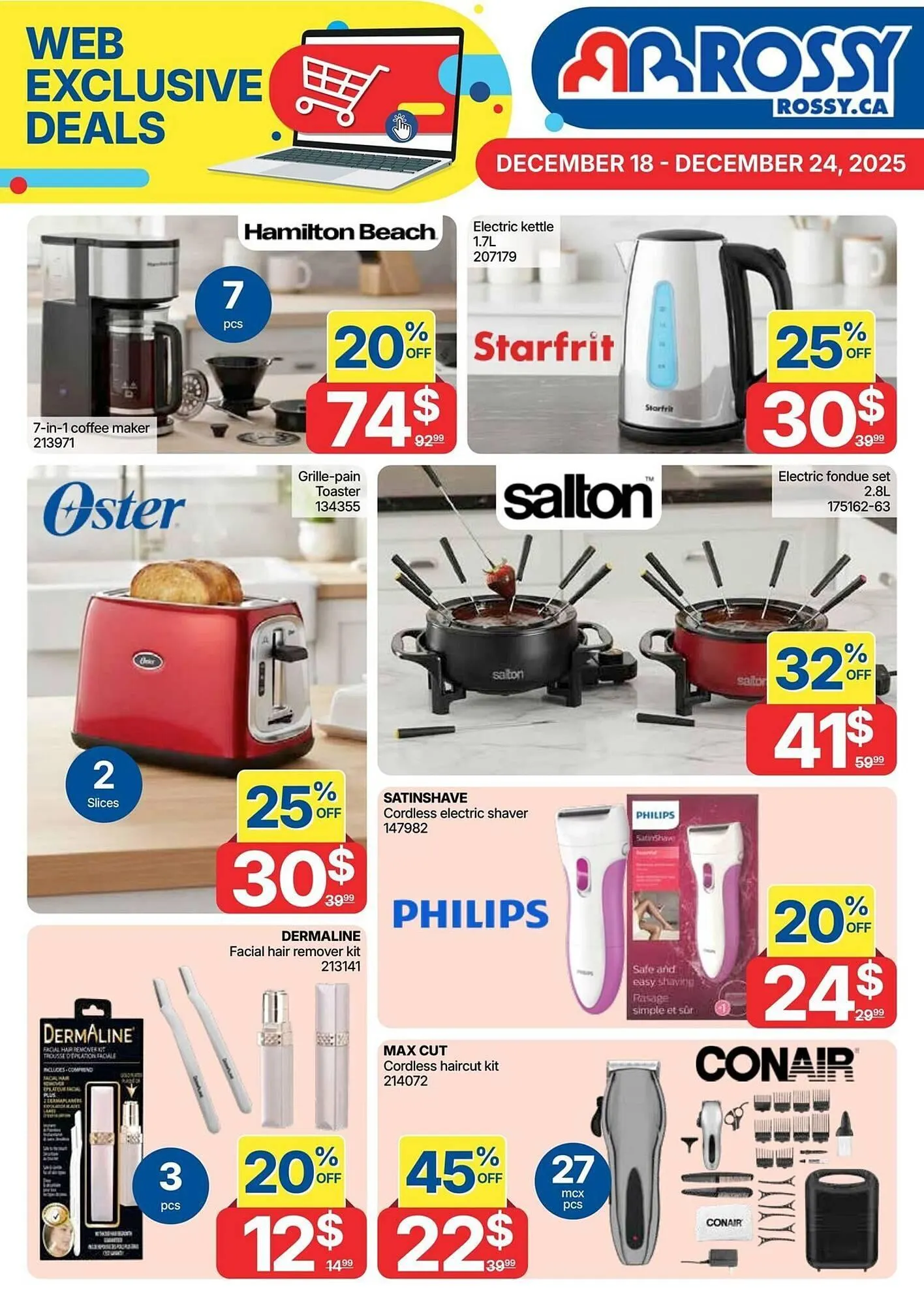 Rossy flyer from December 18 to December 22 2025 - flyer page 14