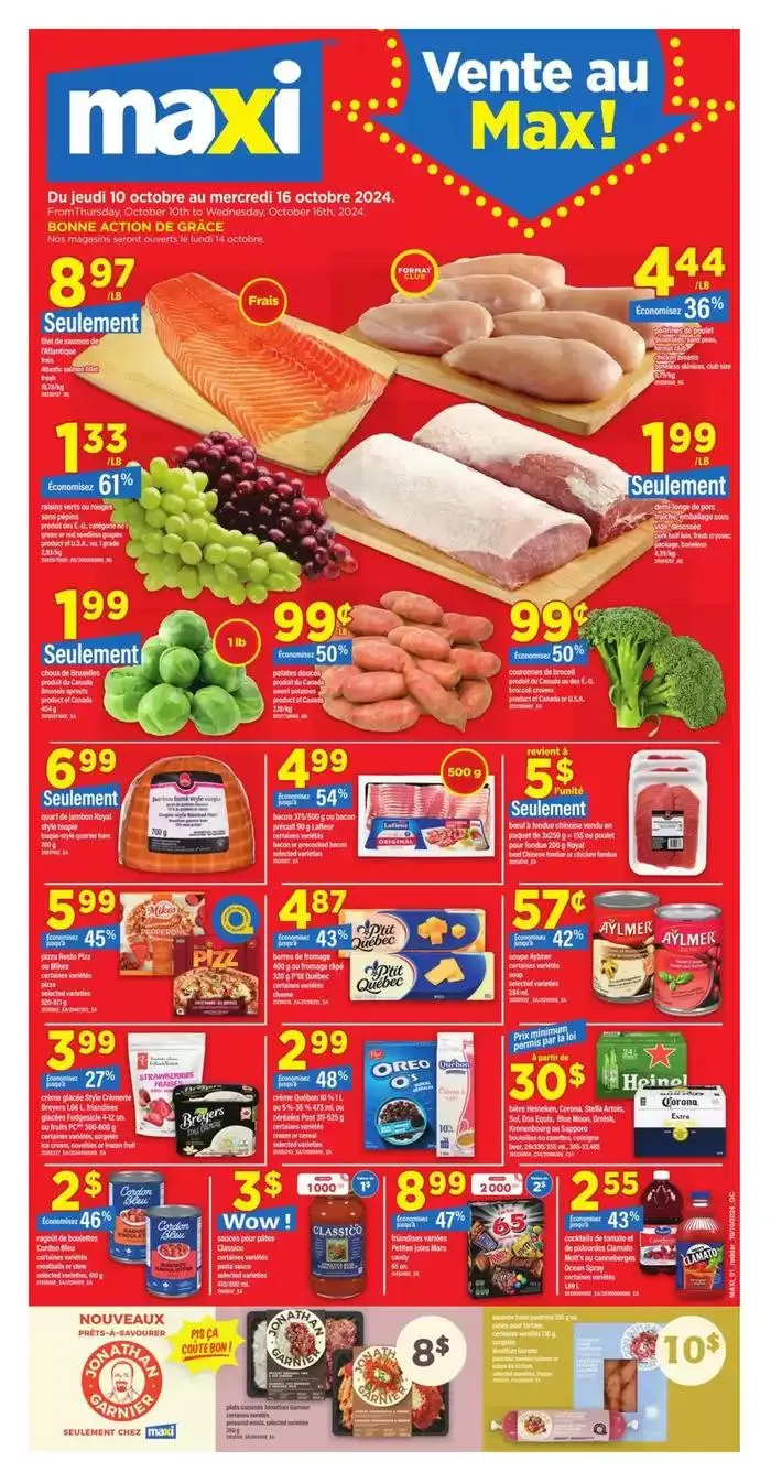 Current deals and offers from October 10 to October 16 2024 - flyer page 1