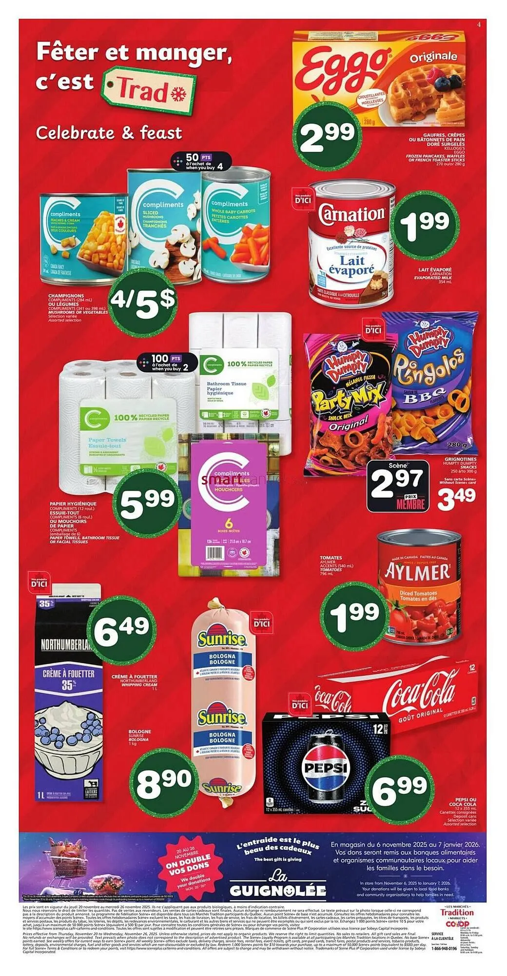 Marches Tradition flyer from November 20 to November 26 2025 - flyer page 4