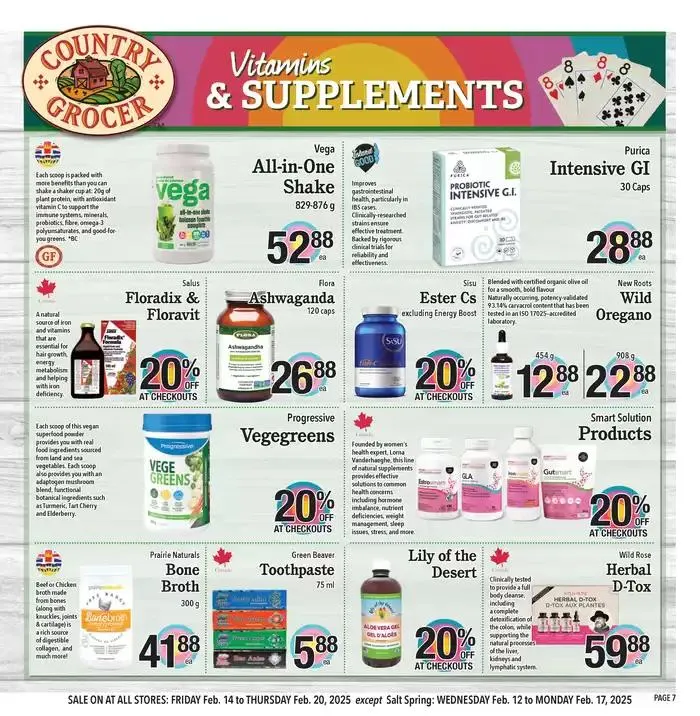 Our best bargains from February 12 to February 26 2025 - flyer page 7