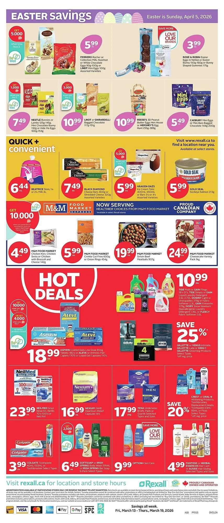 Rexall flyer from March 13 to March 20 2026 - flyer page 2