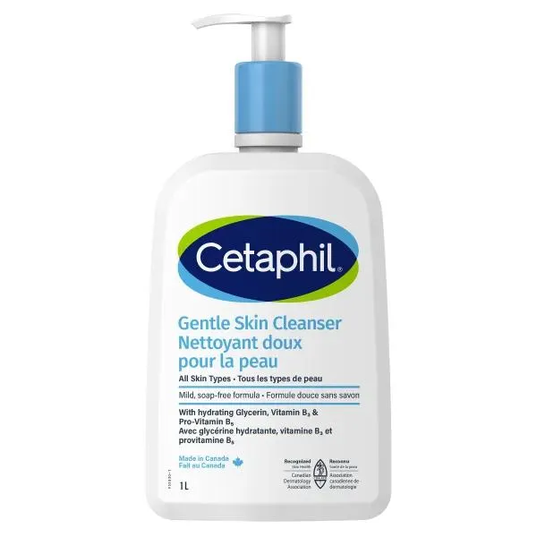 Cetaphil Sensitive Gentle Skin Cleanser, 1 L