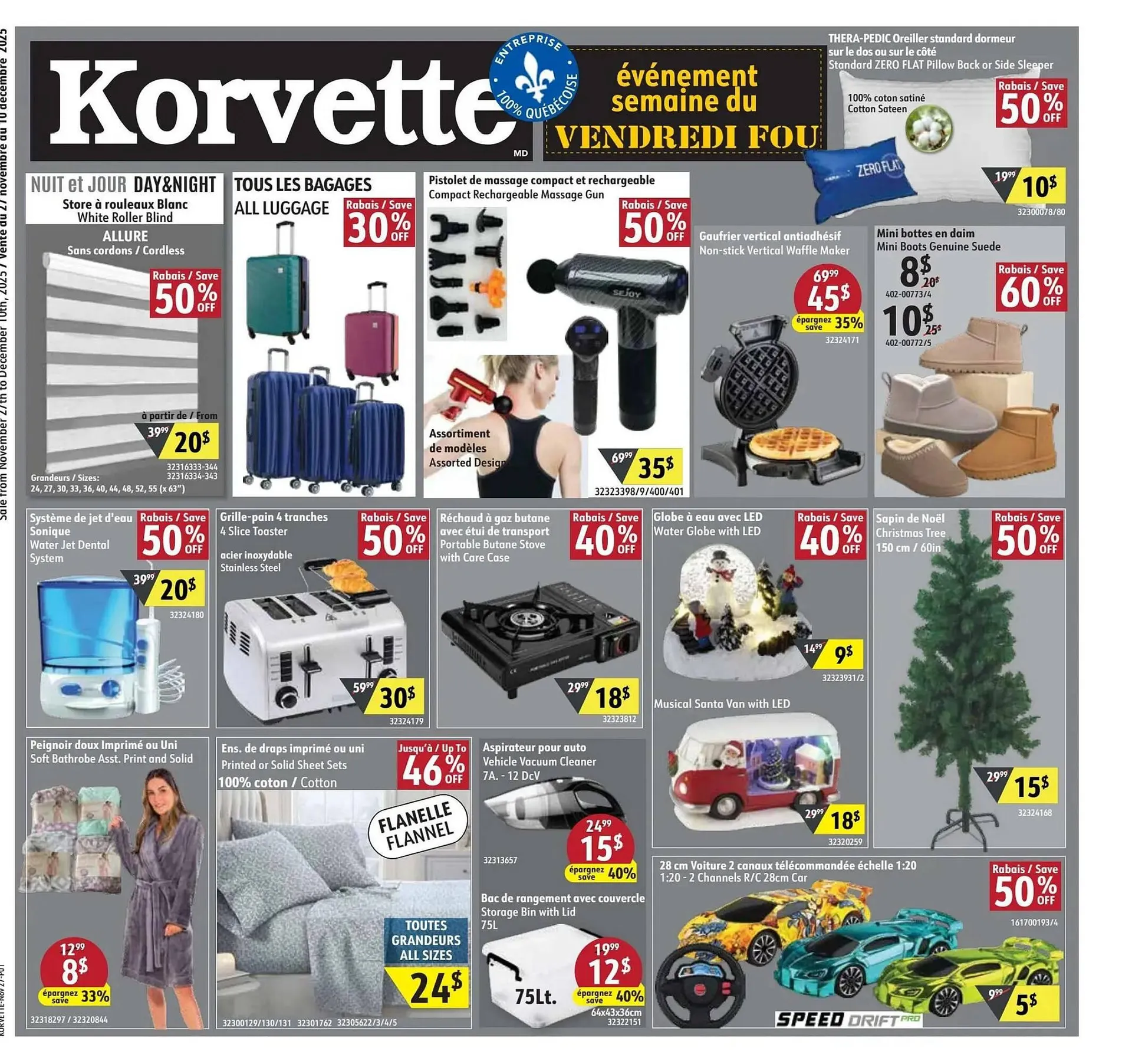 Korvette flyer from November 27 to December 3 2025 - flyer page 1