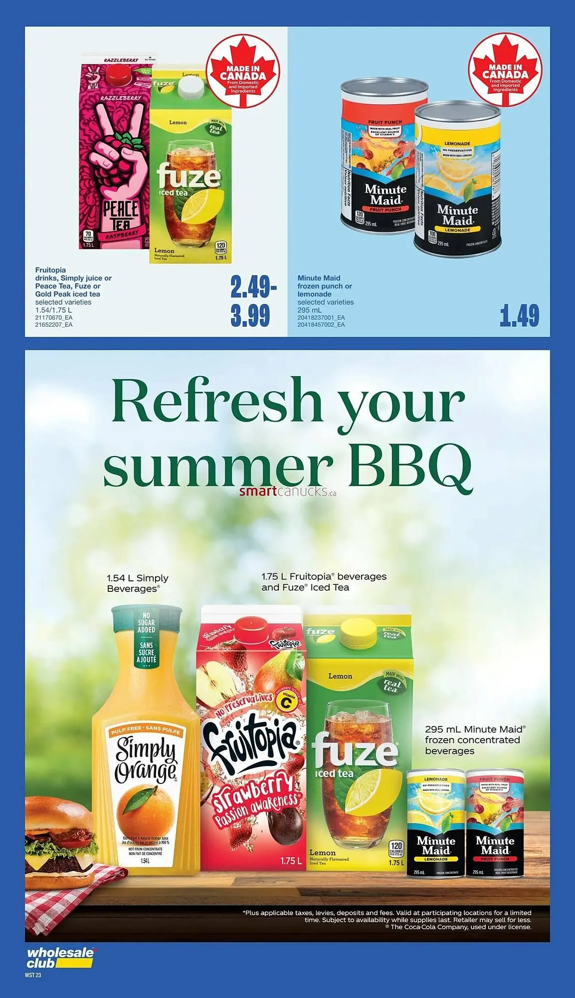 Wholesale Club flyer from July 31 to August 6 2025 - flyer page 23