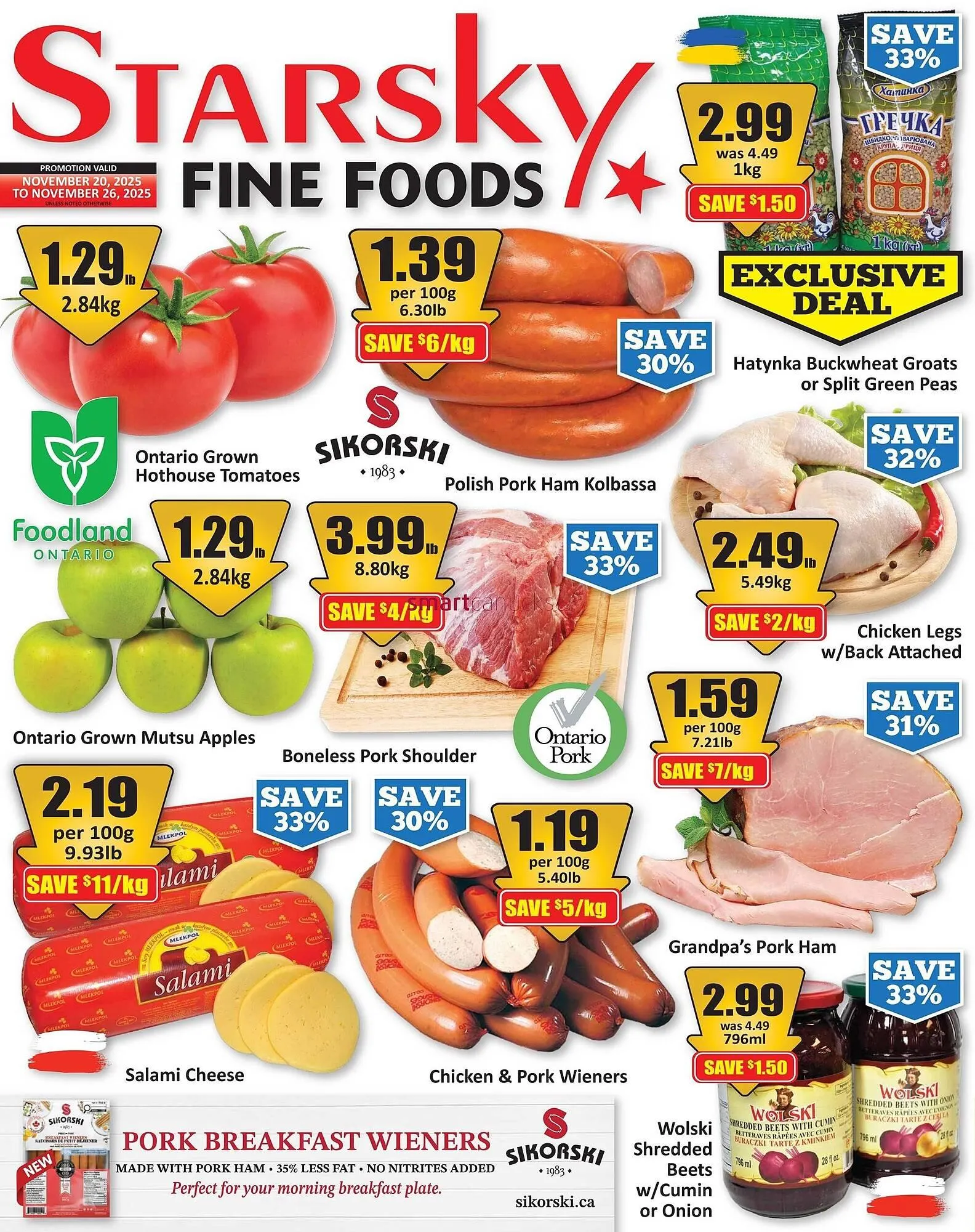 Starsky flyer from November 20 to November 26 2025 - flyer page 1