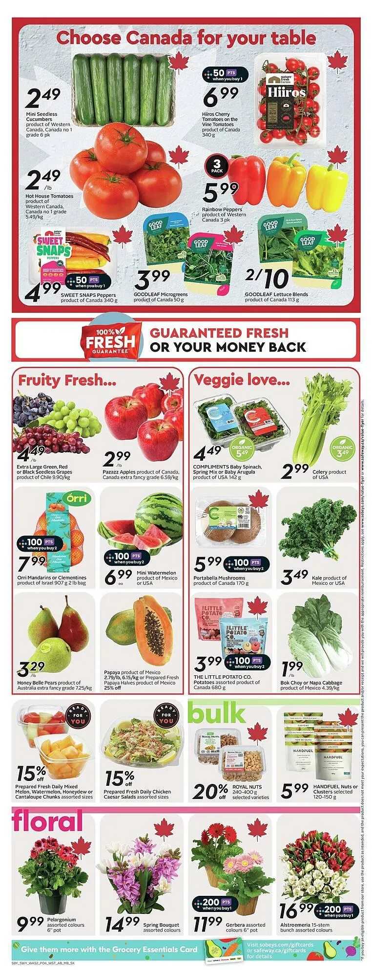 Safeway flyer from April 24 to May 1 2025 - flyer page 8