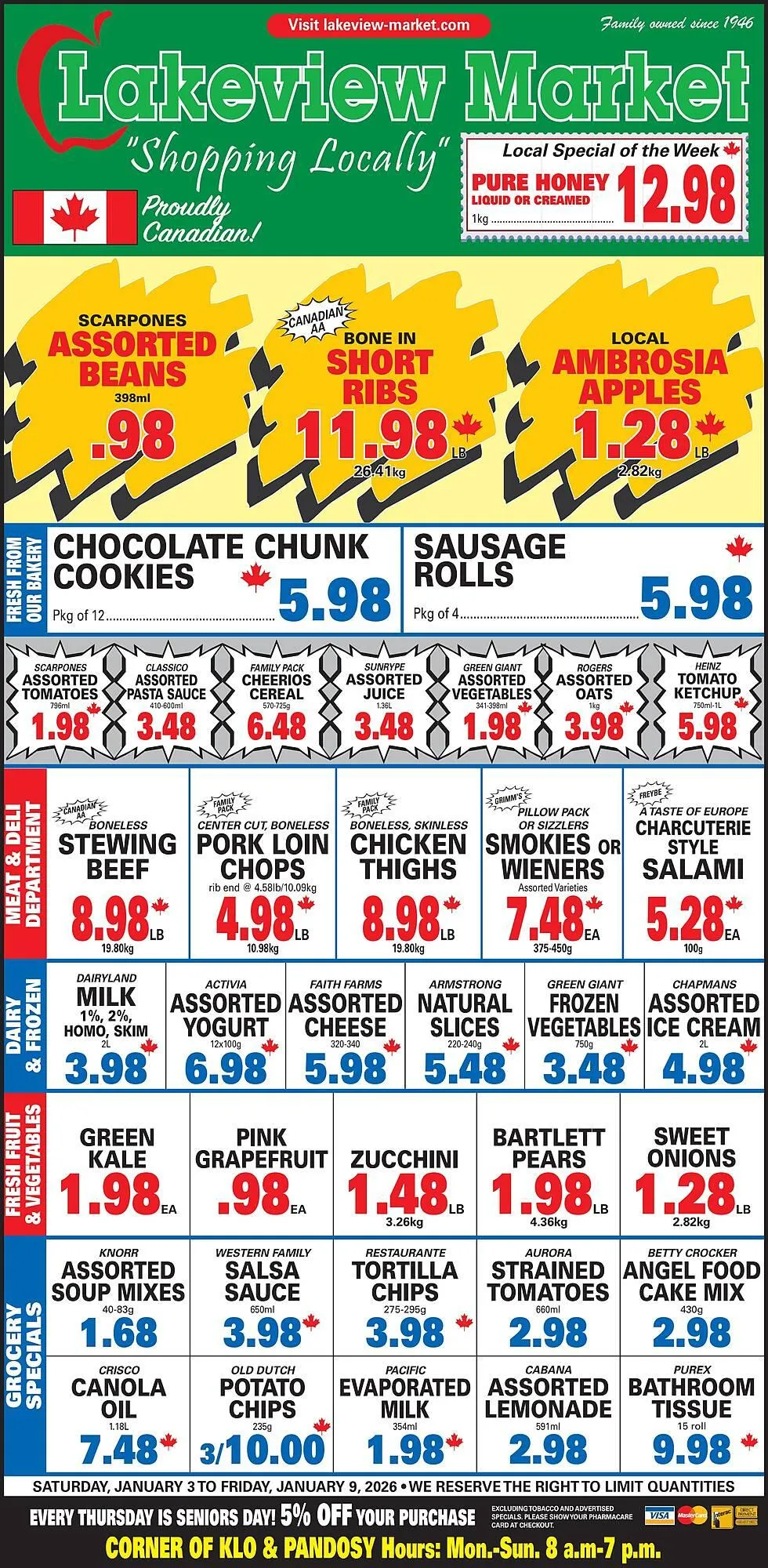 Lakeview Market flyer - 1