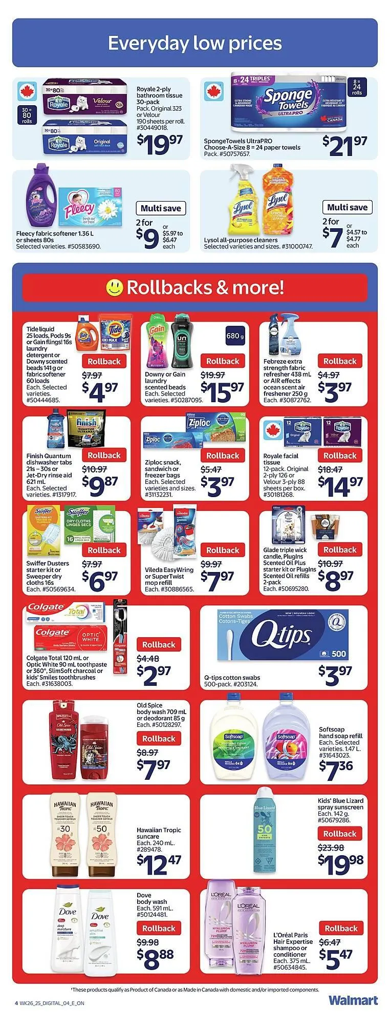 Walmart flyer from July 25 to August 1 2025 - flyer page 7