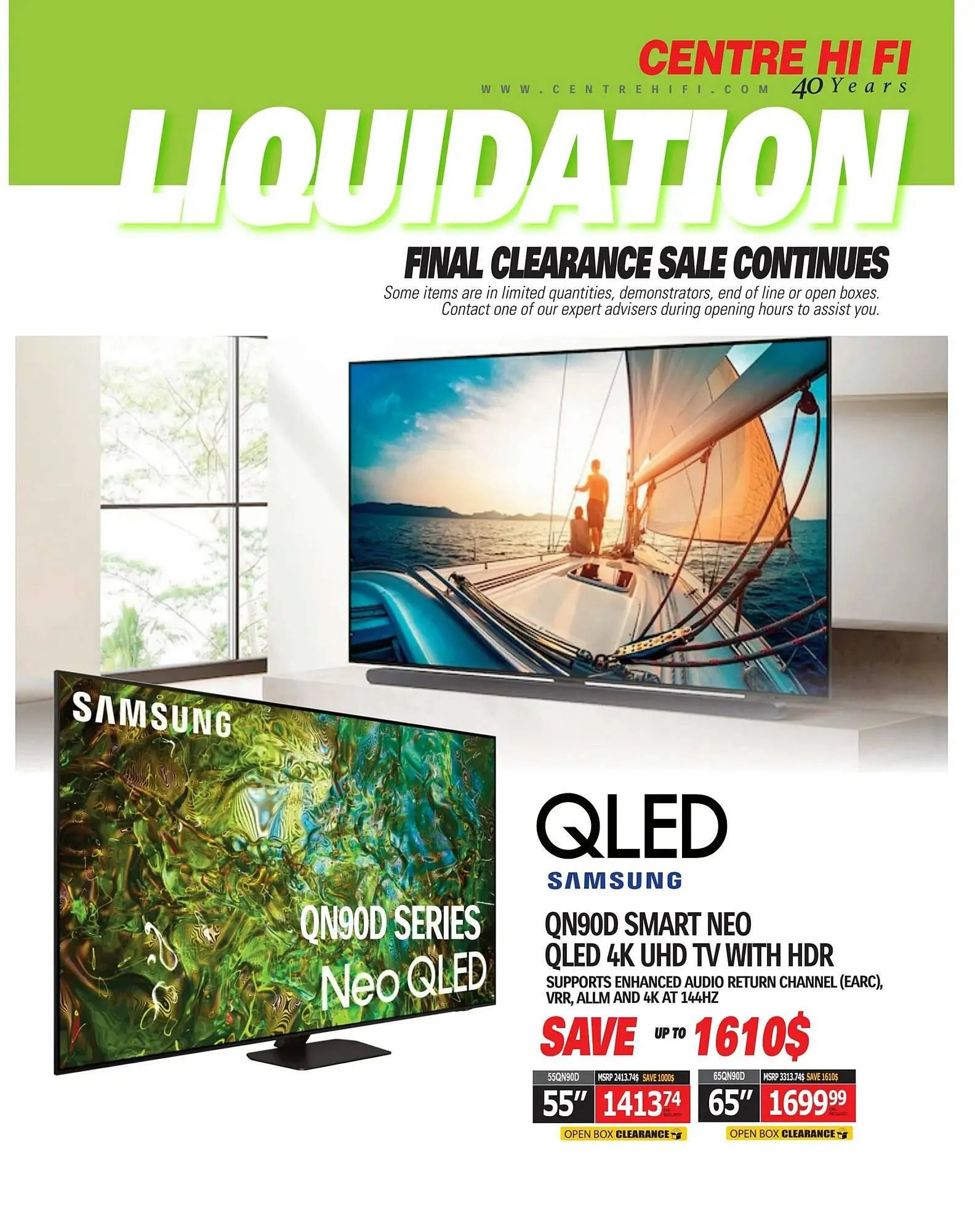 Centre Hi-Fi flyer from October 31 to November 6 2025 - flyer page 77