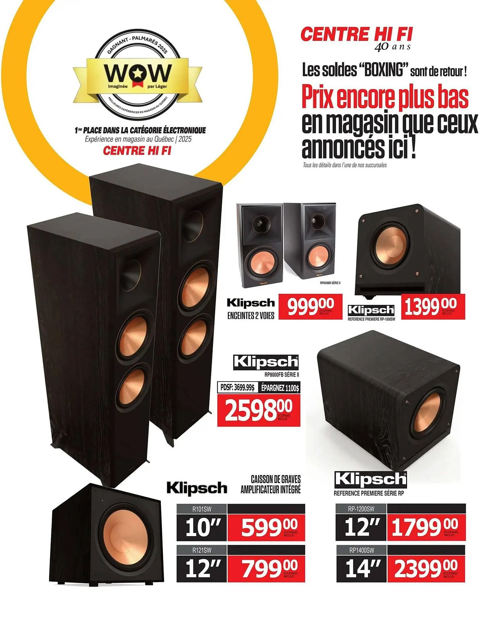 Centre Hi-Fi flyer from August 15 to August 21 2025 - flyer page 52