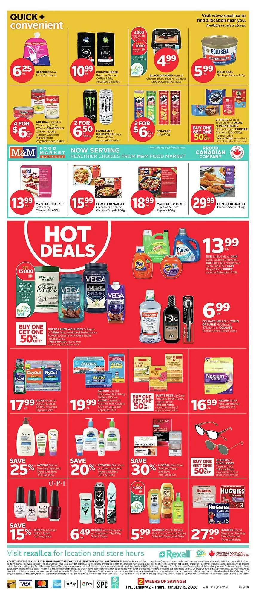 Rexall flyer from January 2 to January 9 2026 - flyer page 3
