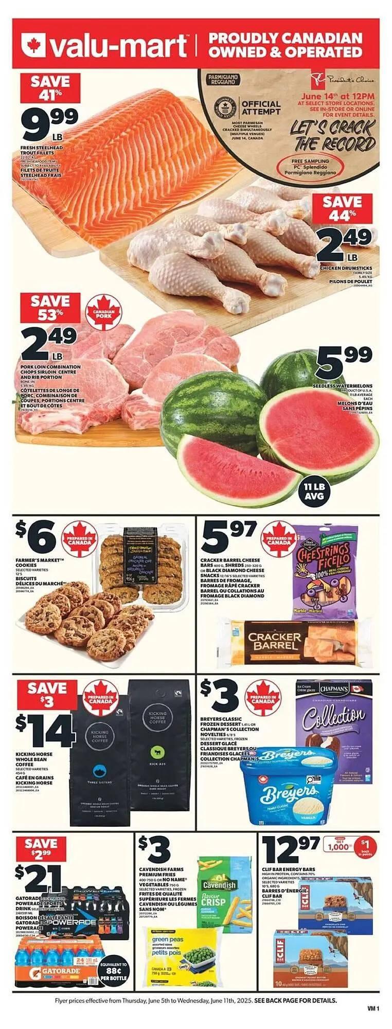 Valu-mart flyer from June 5 to June 12 2025 - flyer page 1