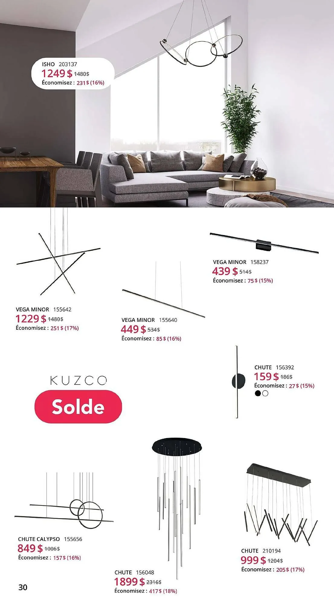 Multi Luminaire flyer from August 12 to January 6 2026 - flyer page 30