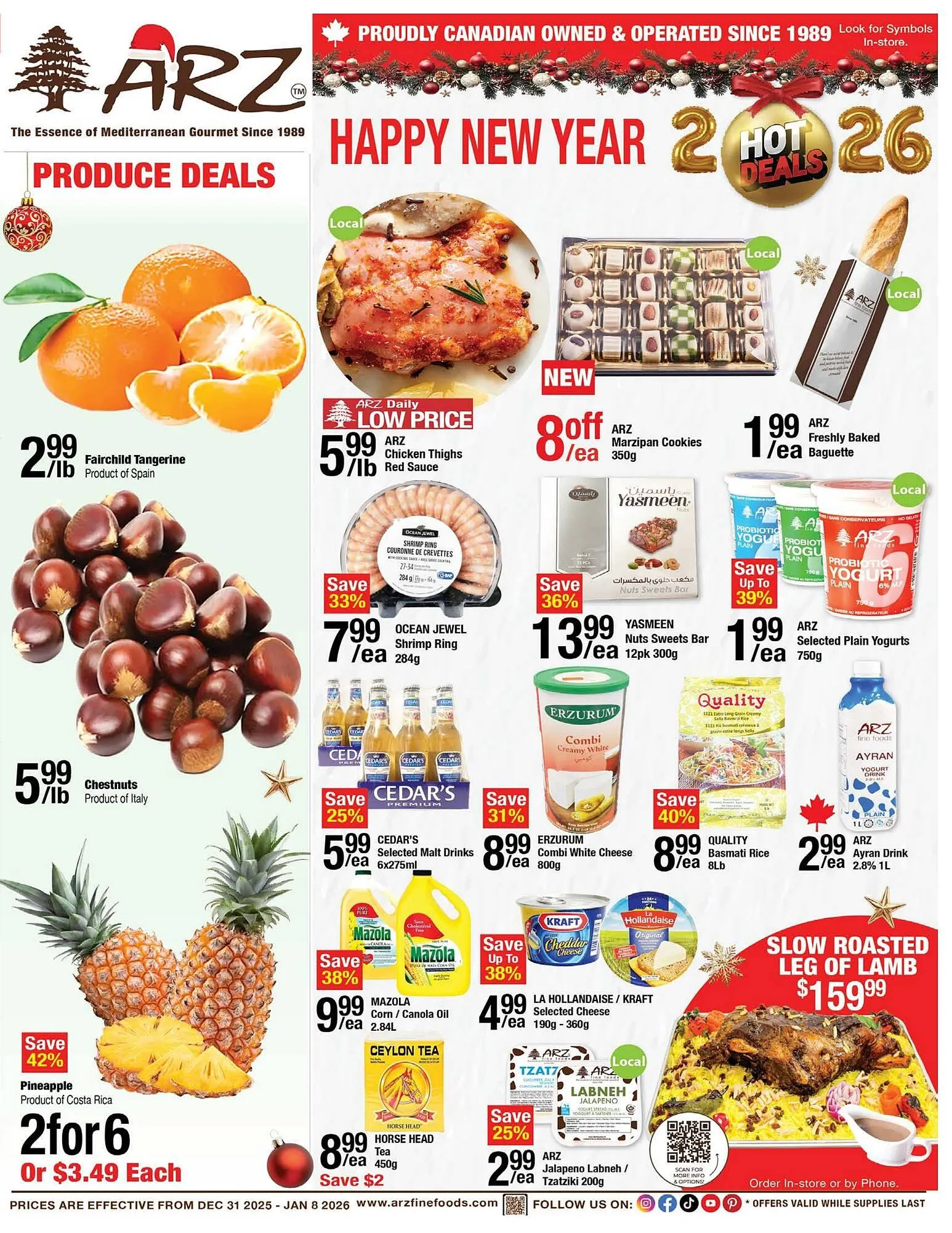 Arz Fine Foods flyer - 1