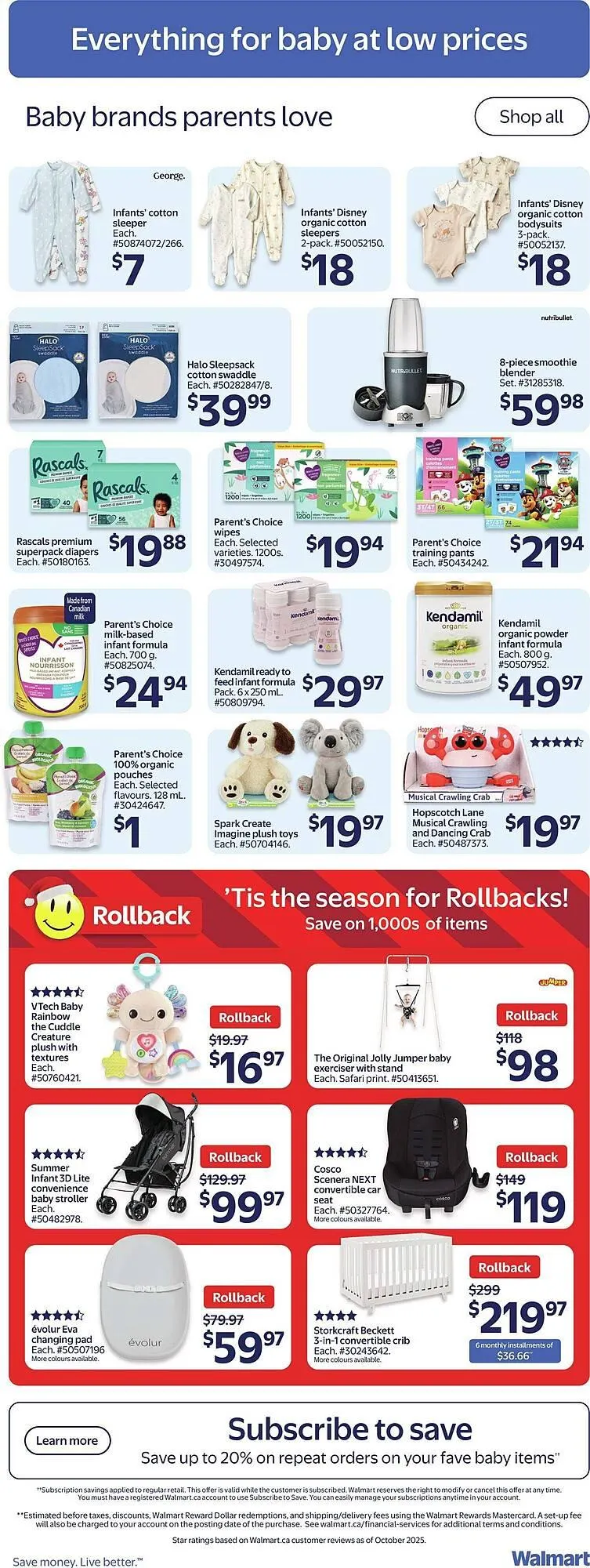 Walmart flyer from December 11 to December 18 2025 - flyer page 20