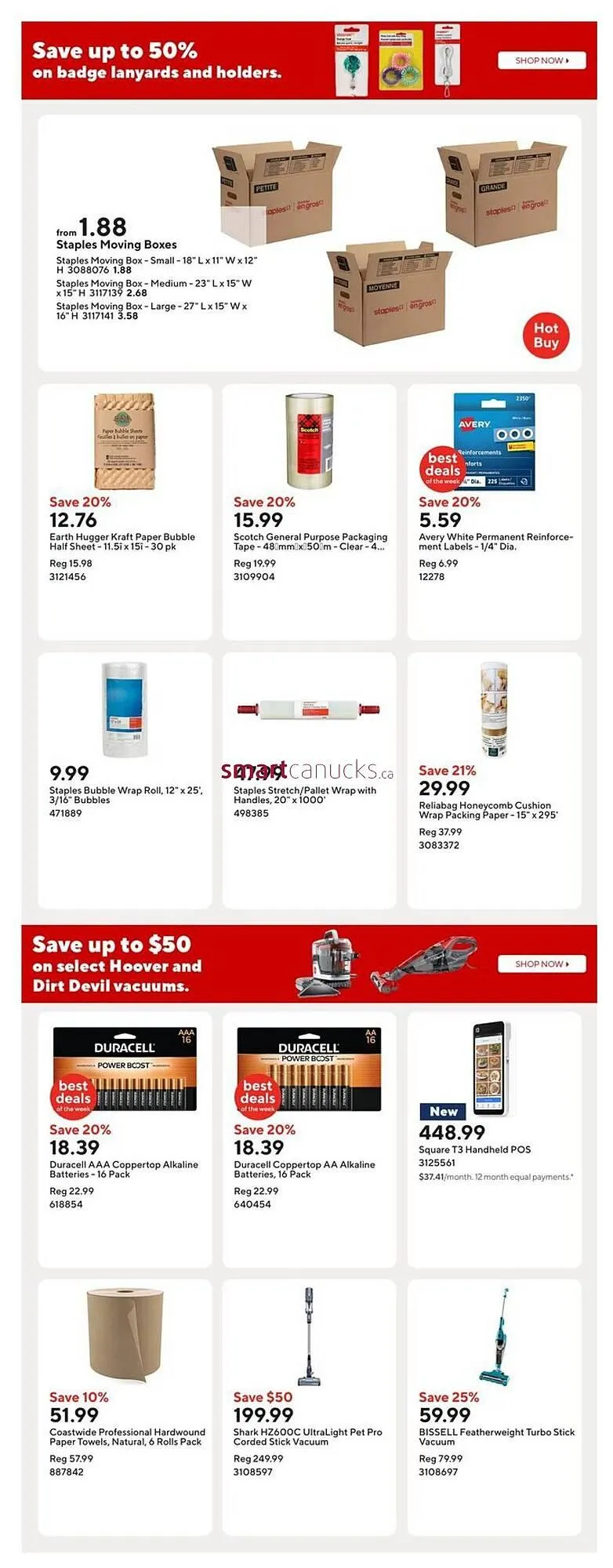 Staples flyer from August 15 to August 21 2025 - flyer page 18