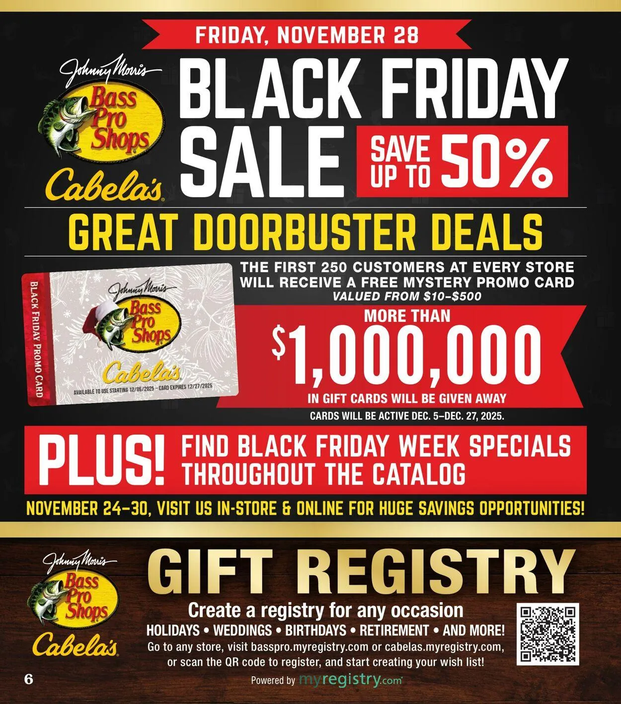 Bass Pro Current flyer from November 6 to November 20 2025 - flyer page 6