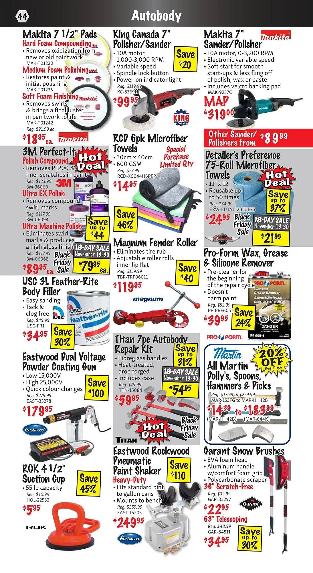 KMS Tools flyer from November 1 to November 30 2025 - flyer page 44