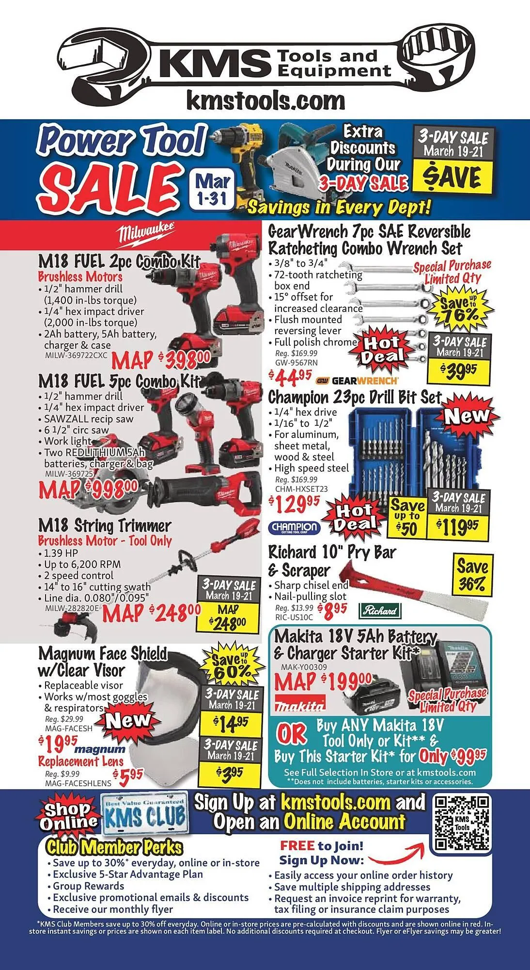 KMS Tools flyer from March 2 to March 16 2026 - flyer page 48