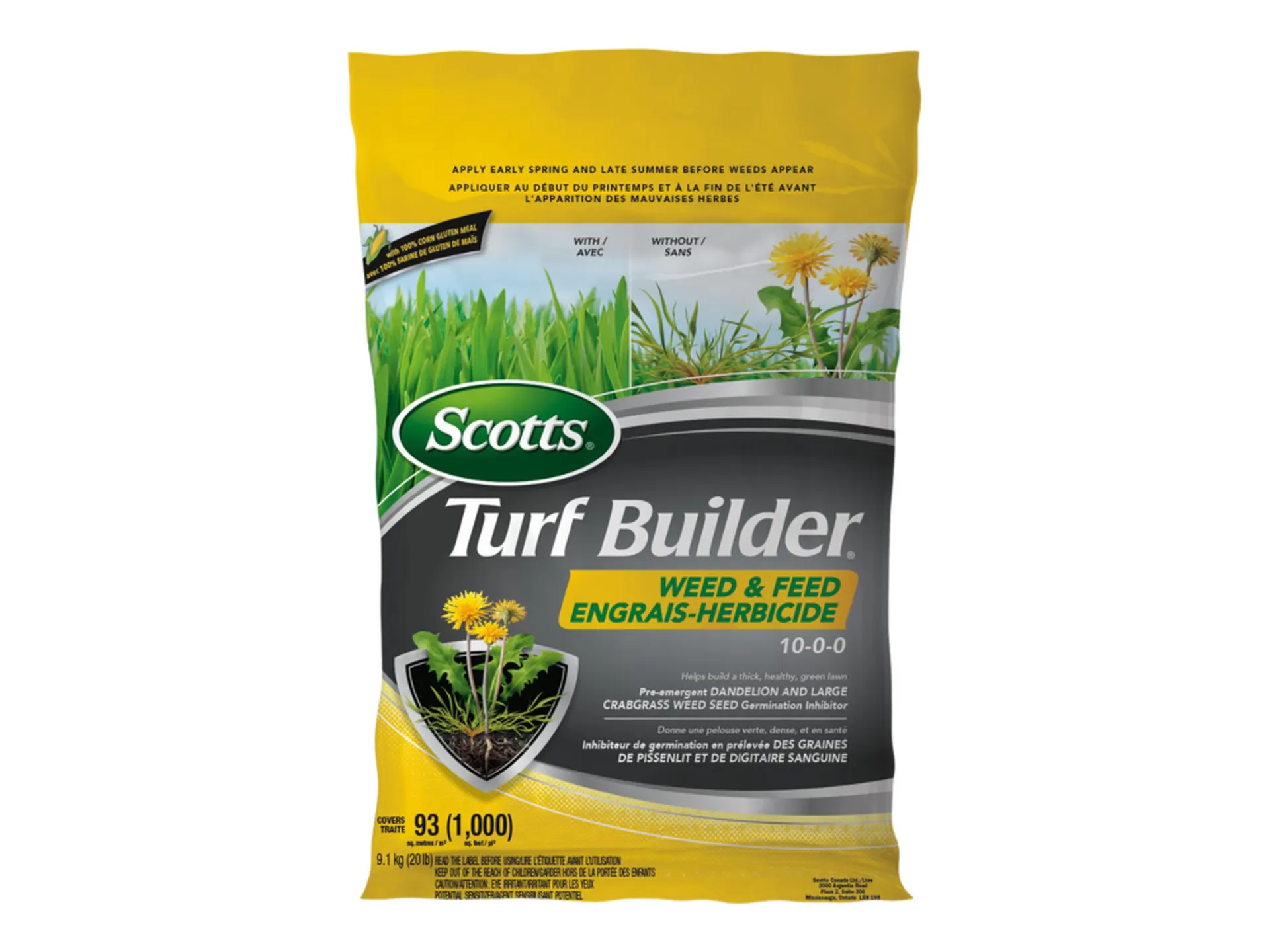 Scotts Turf Builder Weed & Feed, 1000-sq-ft