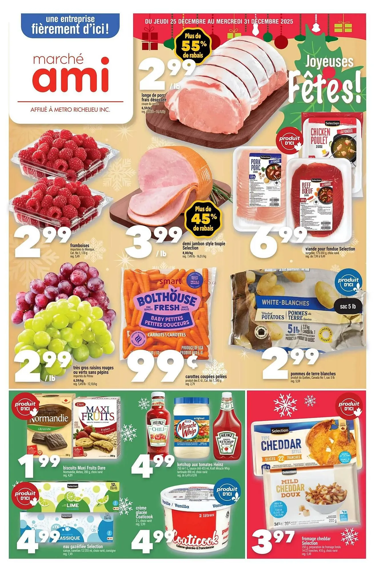 Marche Ami flyer from December 25 to December 31 2025 - flyer page 1