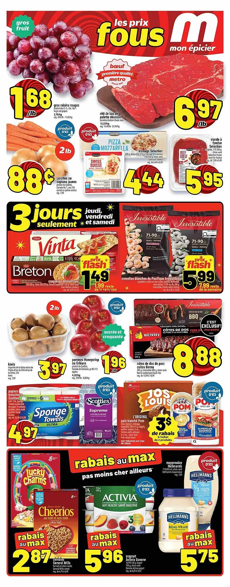 Metro flyer from November 6 to November 12 2025 - flyer page 1