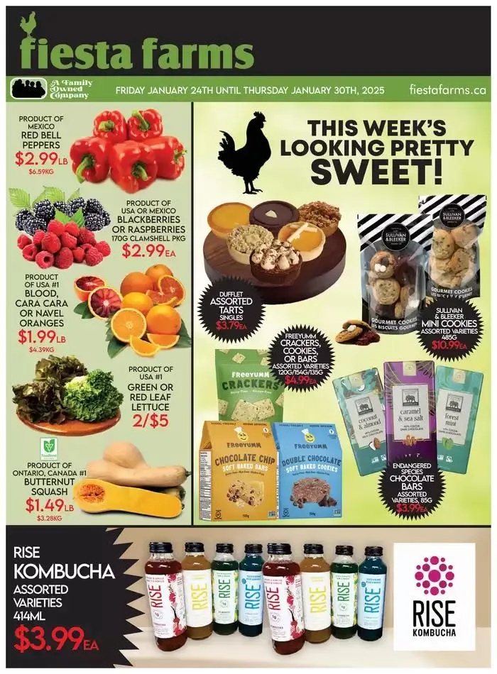 Fiesta Farms from January 24 to February 7 2025 - flyer page 1