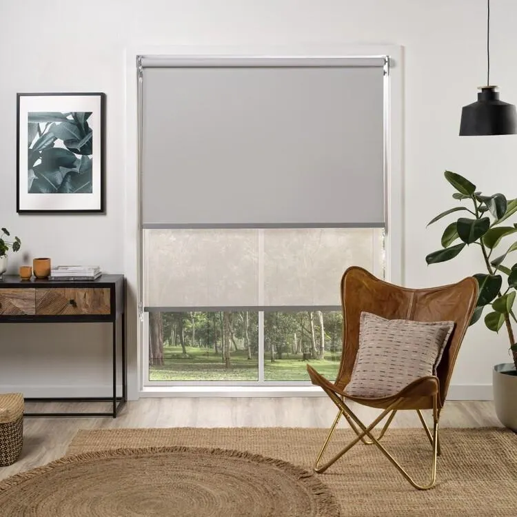 Selections Dual Roller Blind Dove