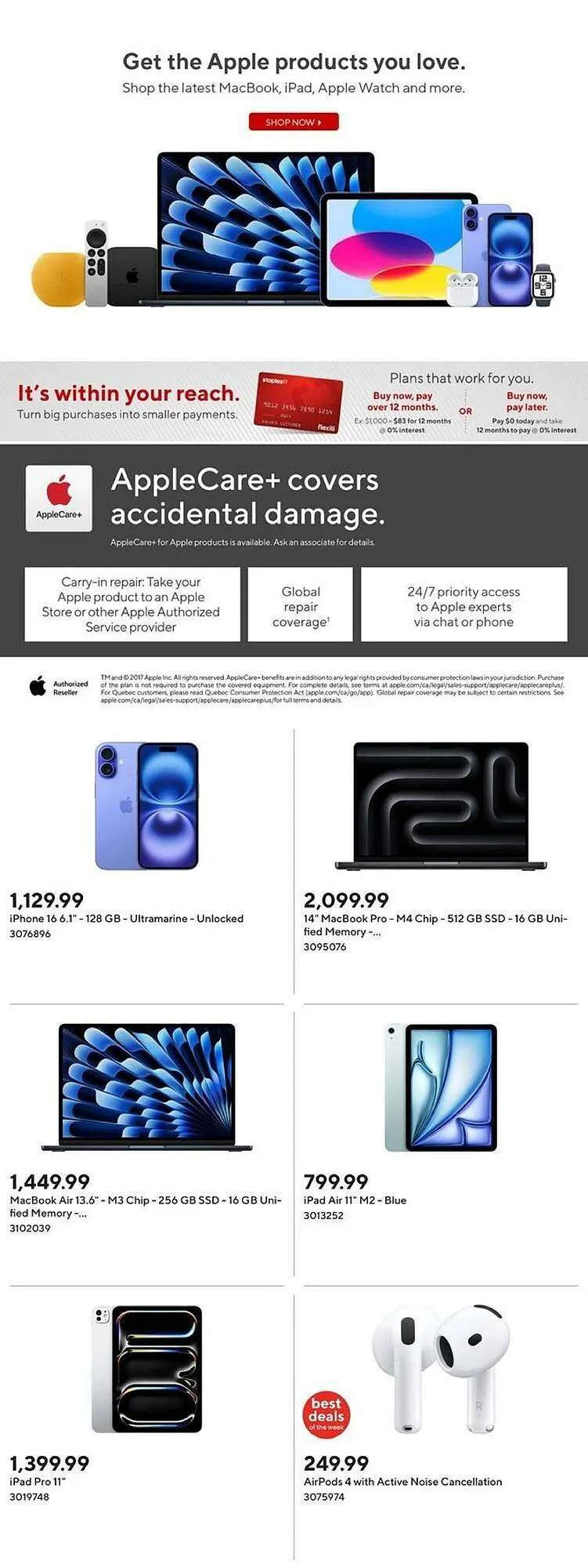 Staples flyer from January 2 to January 16 2025 - flyer page 9