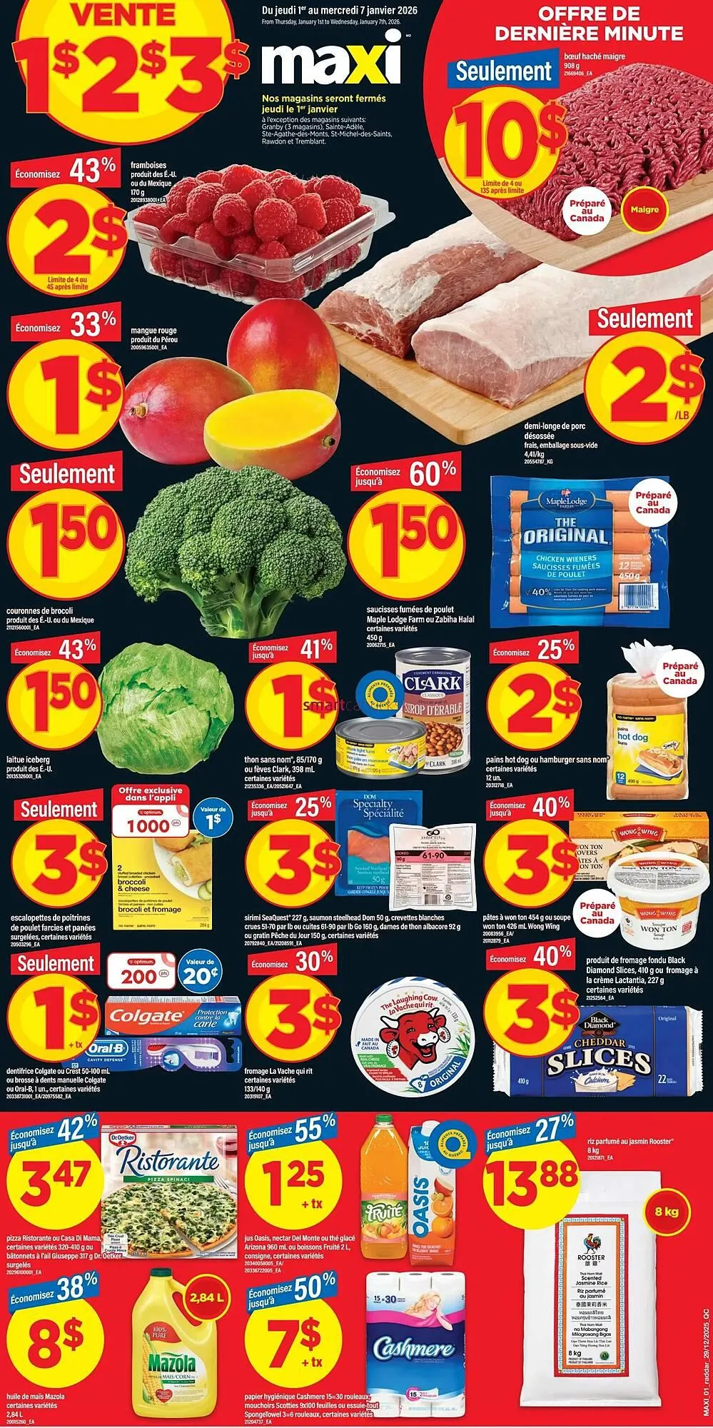 Maxi flyer from January 1 to January 7 2026 - flyer page 1