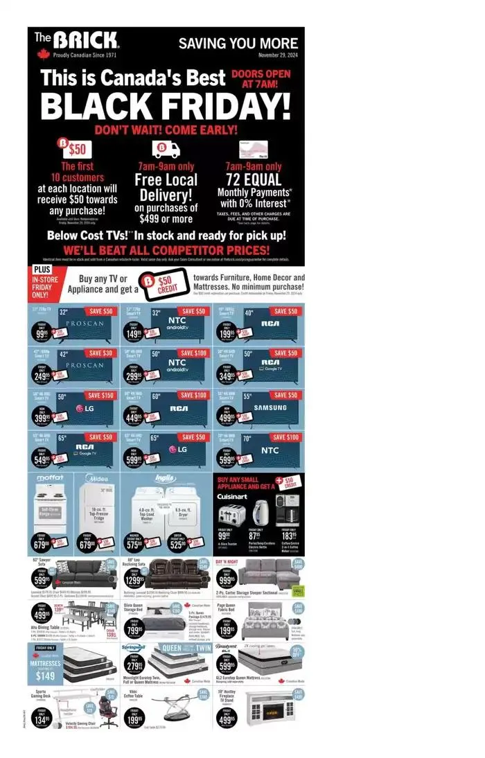 Current deals and offers from November 29 to December 1 2024 - flyer page 1