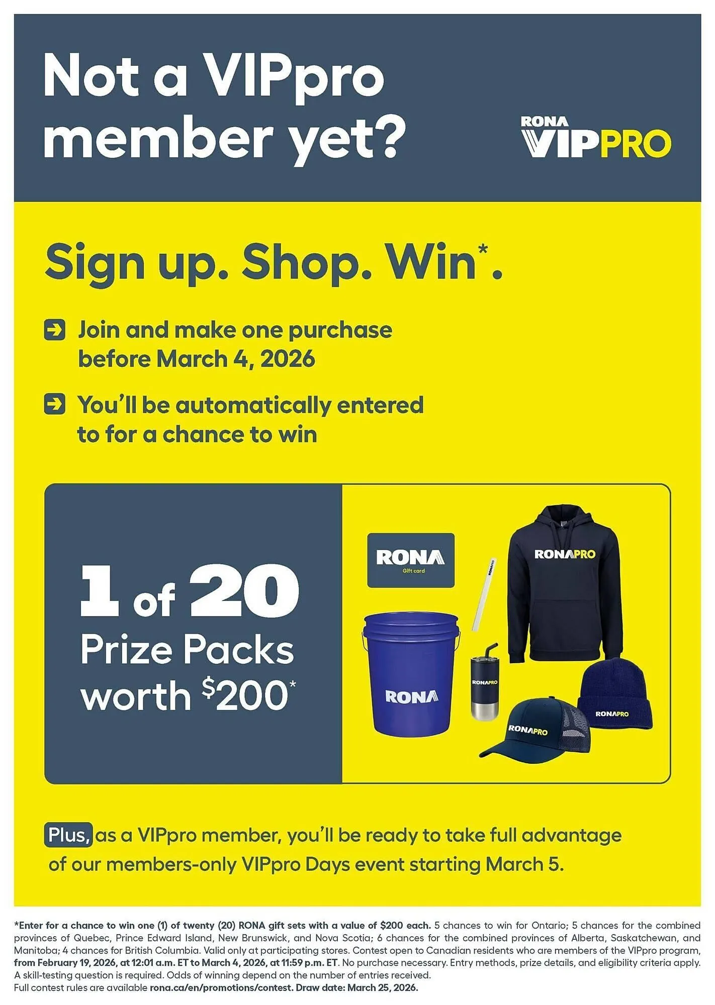 RONA flyer from February 26 to March 5 2026 - flyer page 22