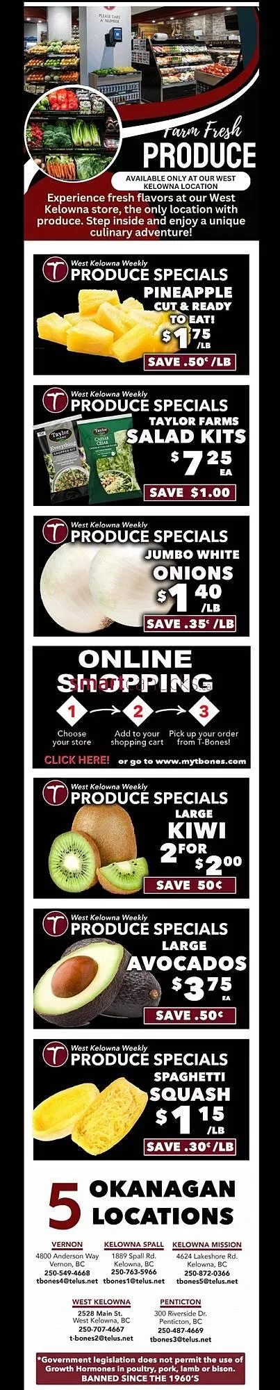 T-Bone's flyer from May 8 to May 14 2025 - flyer page 4