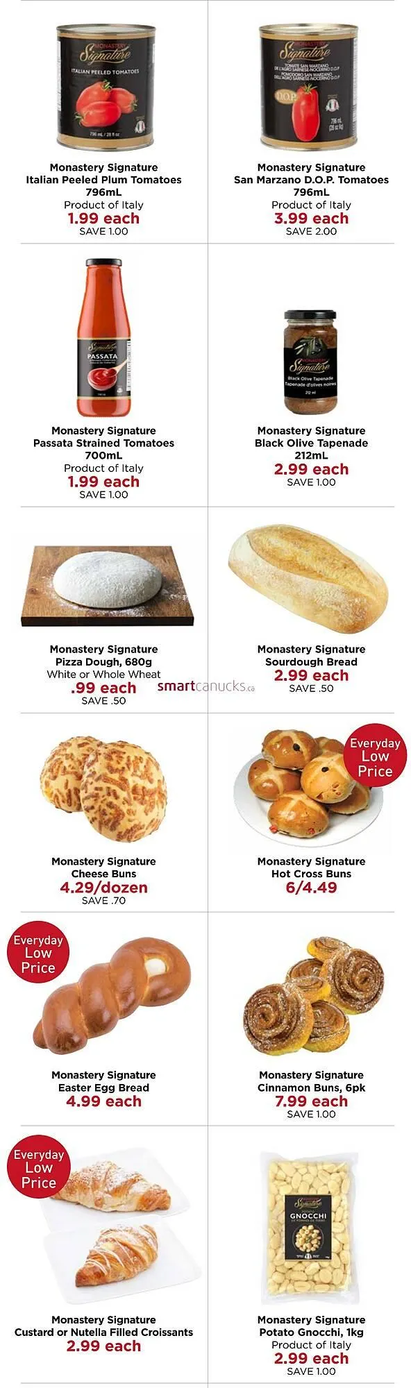 Monastery Bakery flyer from March 12 to March 25 2026 - flyer page 2