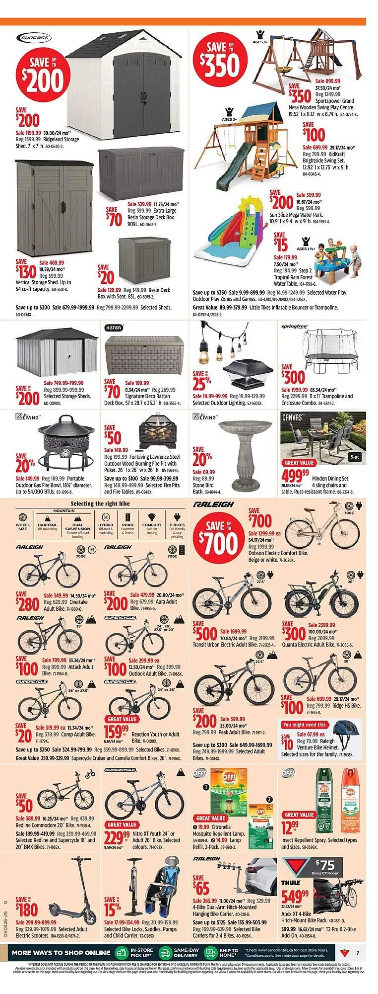 Canadian Tire flyer from June 19 to June 29 2025 - flyer page 7