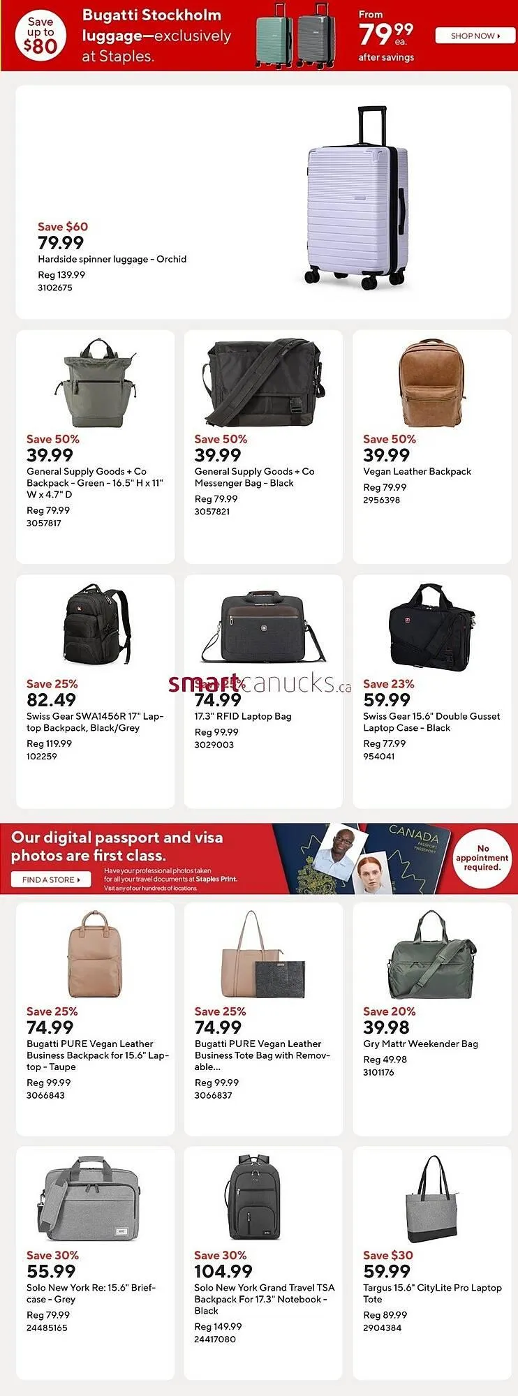 Staples flyer from March 21 to April 24 2025 - flyer page 16